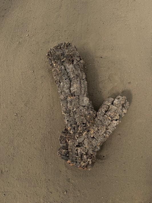 Naturkorkröhre 70 cm – Verzweigtes Einzelstück mit 7–12 cm Öffnungen