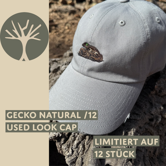 GECKO NATURAL /12 – Dad Hat Cap (limitiert)